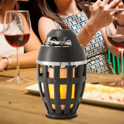 LED Tiki Torch Wireless Bluetooth Speaker