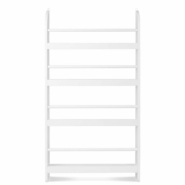 White Children Bookshelf Storage