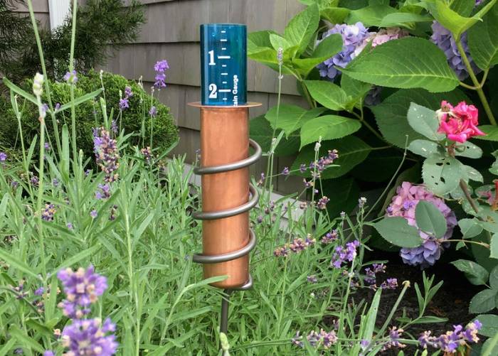 Copper Rain Gauge