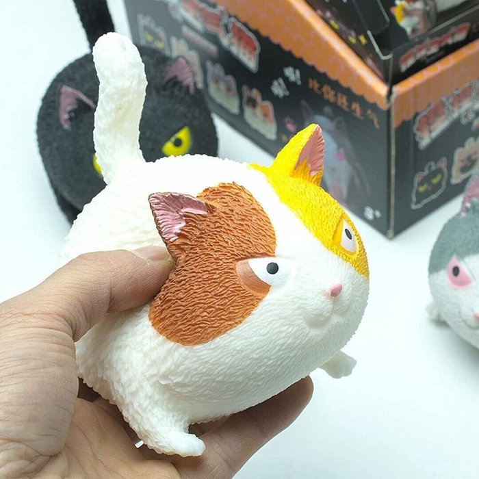 Angry Cat Stress Relief Toy