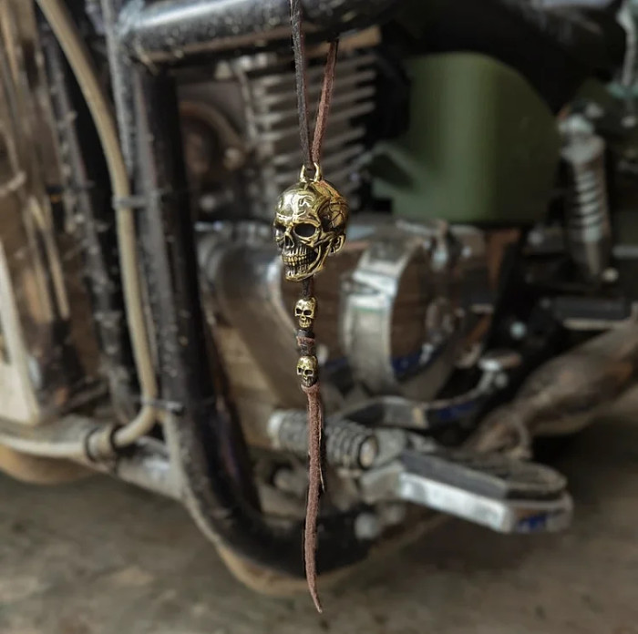 Motorcycle guardian ride bell accessory