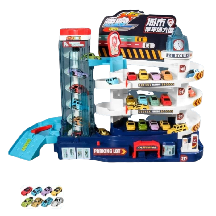 Dinosaur Mini Car Ramp Garage Playset (5 Options)