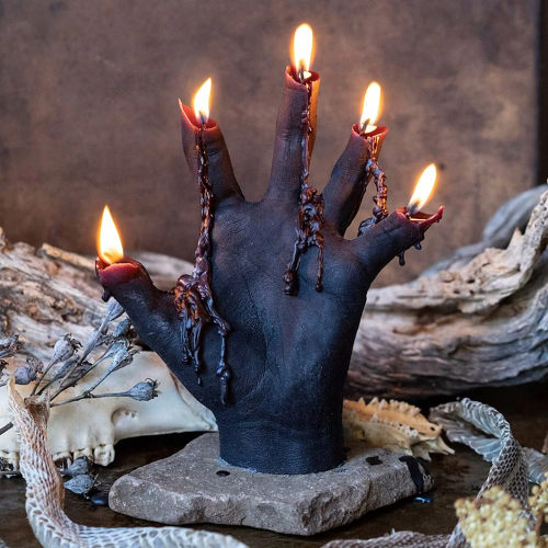 Bleeding Finger Candles