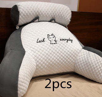 Soft Fluffy Triangle Reading Cushion