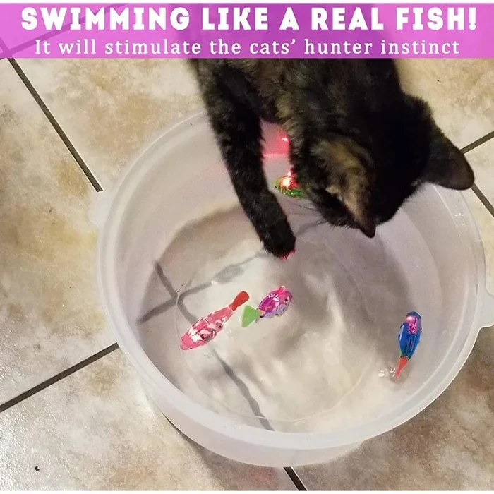 Cat Interactive Swimming Electric Fish Toy
