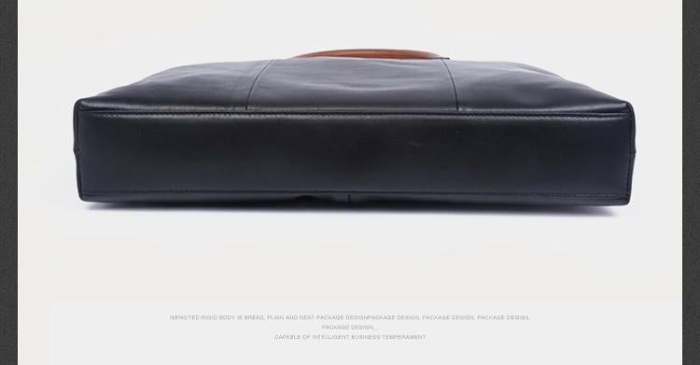 Genuine Leather Mens Cool Messenger Bag Briefcase Chest Bag Bike Bag Cycling Bag for men