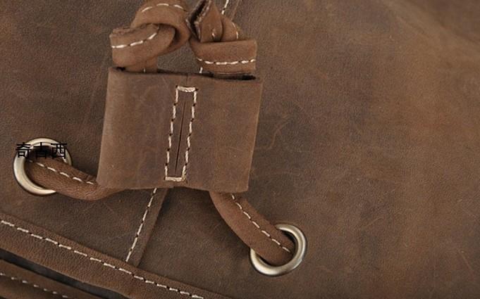 Cool Leather Mens Backpacks Travel Backpack Leather School Backpack for Men