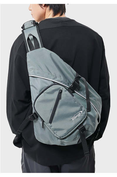 Cool Travel Large Sling Bag For Big Men Polyester Sports Large Hiking Sling Bag For Women