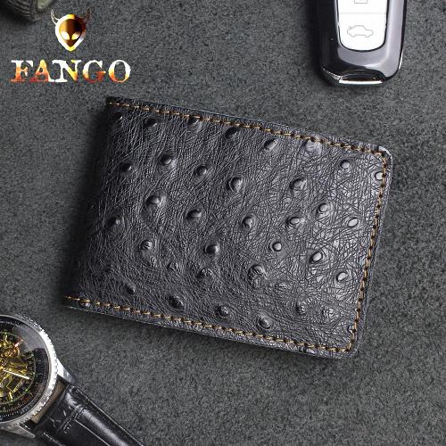 Handmade Leather Mens License Wallets Cool Short Wallet Card Holder Small Card Slim Wallets for Men