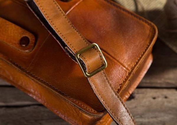 Cool Mens Leather Belt Pouch Belt Bag Waist Bag Small Shoulder Bag for Men