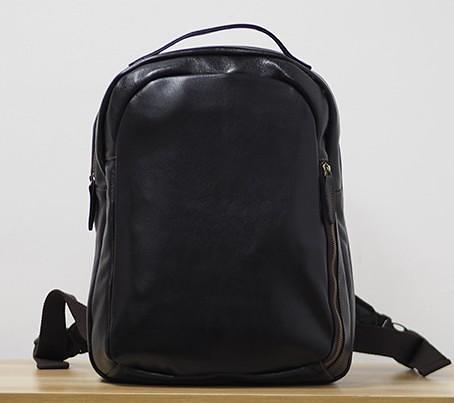 Cool Mens Leather School Backpack Satchel Backpacks Leather Travel Backpack for Men