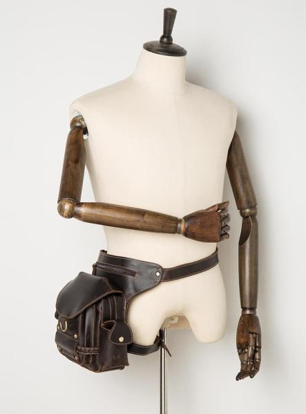 Leather Belt Pouch Mens Waist Bag Bet Tool Bag BUMBAG for Men