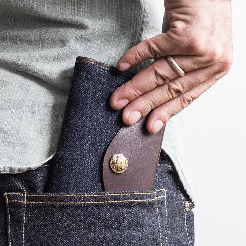 Genuine Leather Jean Mens Cool Long Leather Wallet Men Cards Wallets Bifold for Men