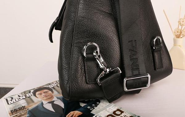 Leather Mens Sling Bag Sling Shoulder Bag Sling Backpack for men