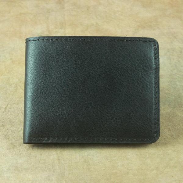 Vintage Mens Leather Slim Bifold Small Wallet Cool billfold Slim Small Wallet for Men
