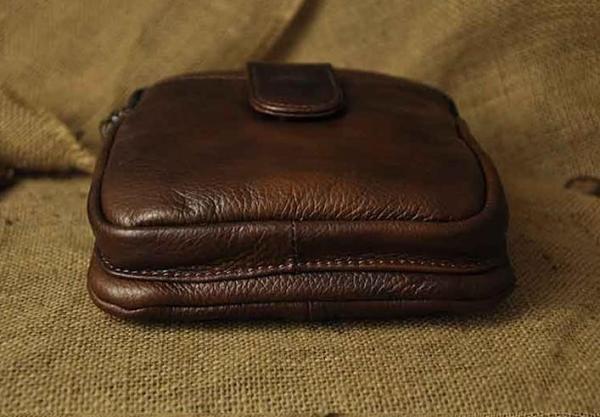 Vintage Leather Belt Pouches for Men Waist Bag BELT BAGs Shoulder Bags For Men