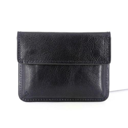 Leather Mens Card Wallet Slim Front Pocket Wallet Small Change Wallets for Men