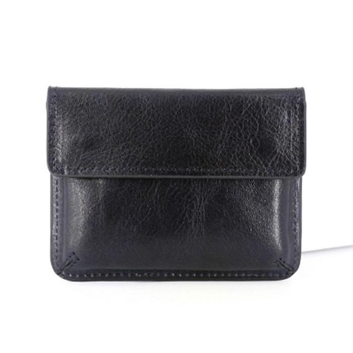Leather Mens Card Wallet Slim Front Pocket Wallet Small Change Wallets for Men