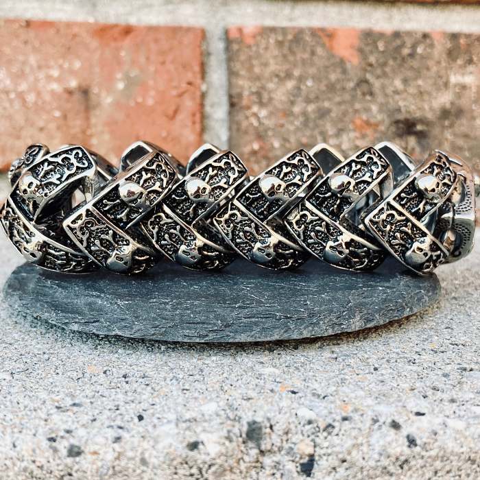 Skull Bracelet- Hell's Canyon - B67