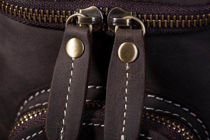 Vintage Leather Belt Pouch for Men Waist Bags BELT BAGs Shoulder Bags For Men