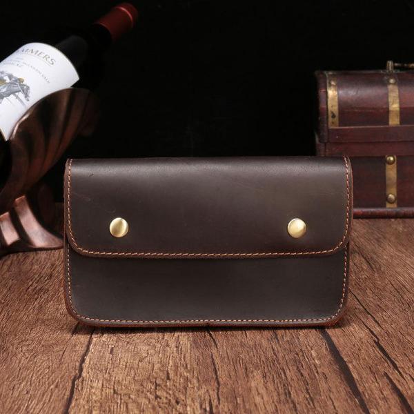 Cool Leather Cell Phone HOLSTER Belt Pouches for Men Waist Bag BELT BAG For Men