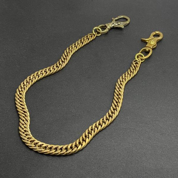 Fashion Handmade Vintage Brass 19 Mens Pants Chain Wallet Chain Motorcycle Wallet Chain for Men
