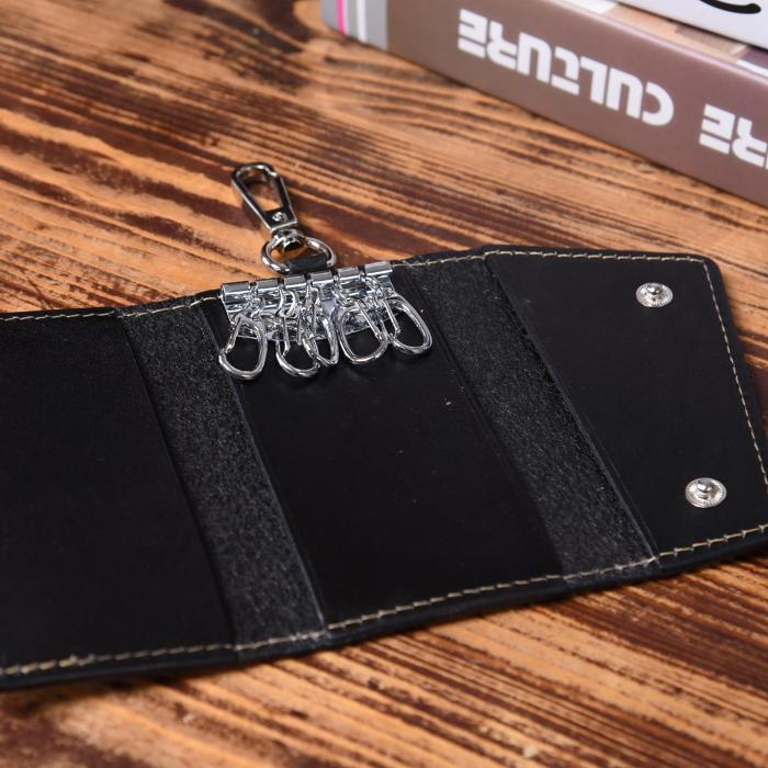 Handmade Leather Mens Cool Key Wallet Car Key Holder Car Key Case for Men