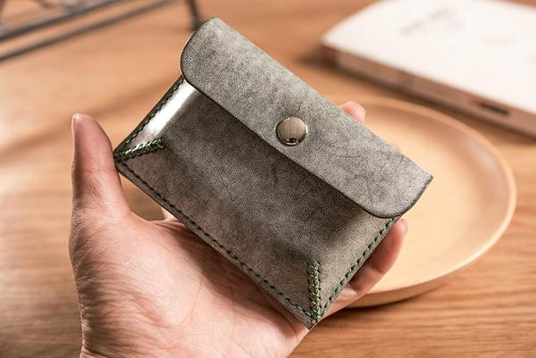 Handmade Leather Mens Cool Key Wallet Car Key Holder Car Key Case Card Holder for Men