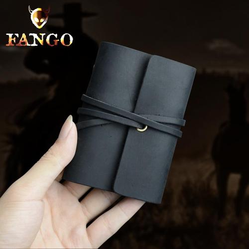 Handmade Leather Floral Mens Cool Short Wallet Card Holder Small Card Slim Wallets for Men