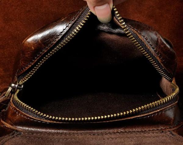 Cool Biker Mens Leather Drop Leg Bag Belt Pouch Waist Bag Side Bag Shoulder Bag for Men