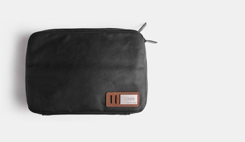 Fashion PVC Canvas Men's Waterproof Mobile Bag Storage Bag Clutch Bag For Men
