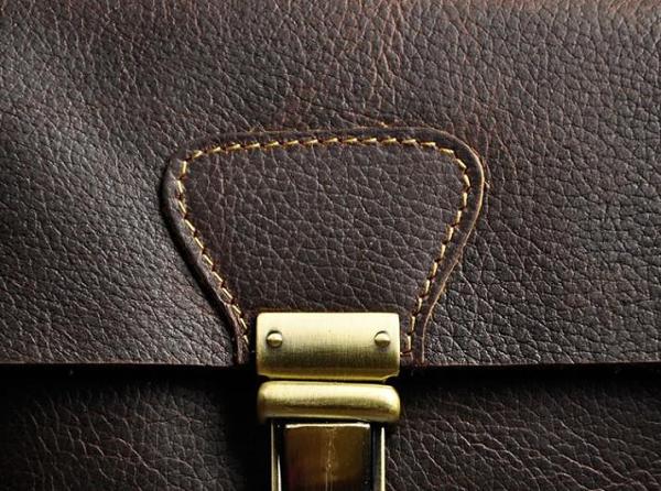 Cool Leather Mens Briefcase Messenger Bag Shoulder Bag Satchel Backpack for men