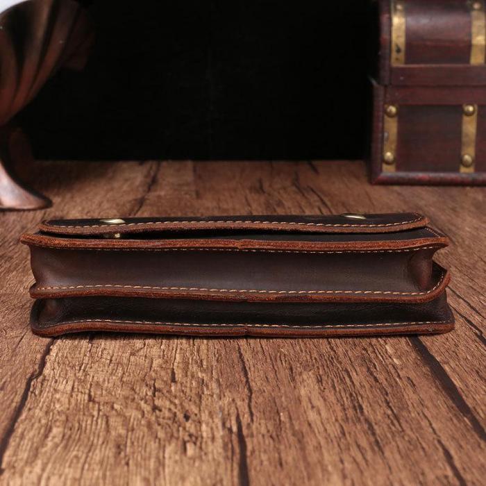 Cool Leather Cell Phone HOLSTER Belt Pouches for Men Waist Bag BELT BAG For Men
