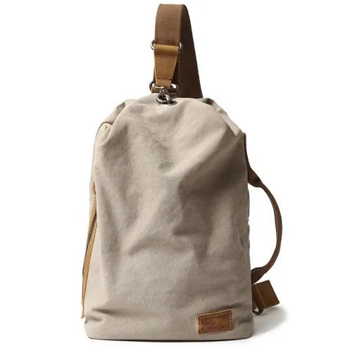 Mens Canvas Sling Bag Canvas Sling Backpacks Mens Sling Backpack Sling Bag Crossbody