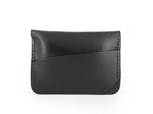 Handmade Leather Mens Front Pocket Wallet Card Wallets Small Change Wallets for Men