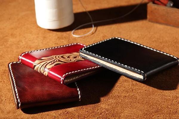 Leather Mens Driver License Wallet Men Small Wallets Slim for Men