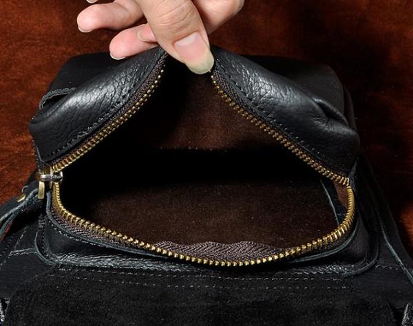 Cool Biker Mens Leather Drop Leg Bag Belt Pouch Waist Bag Side Bag Shoulder Bag for Men