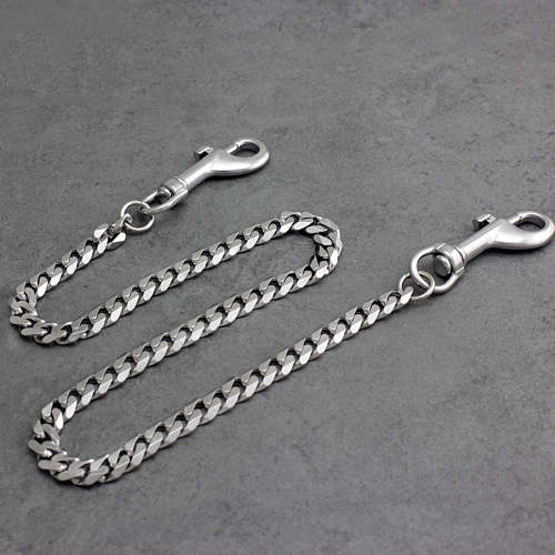 Cool Silver Mens Long Biker Wallet Chain Pants Chain STAINLESS STEEL Jeans Chain Jean Chain For Men