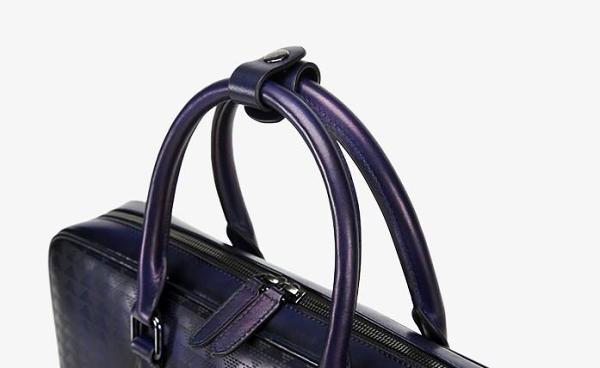 Handmade Leather Mens Briefcase Work Bag Laptop Bag Business Bag for Men