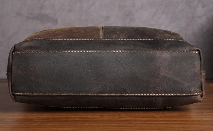 Vintage Leather Mens Briefcase Work Briefcases Business Briefcases Laptop Briefcases For Men