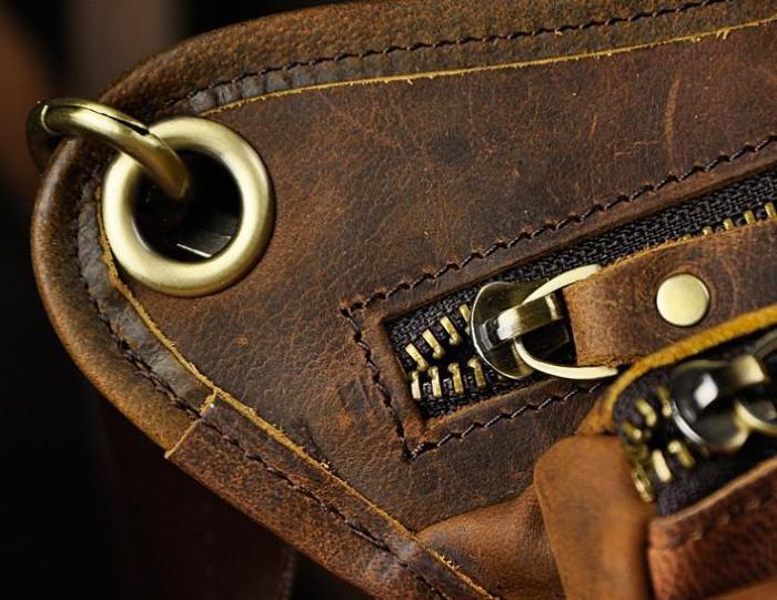 Cool Cell Phone Holsters Leather Belt Pouches for Men Leg Drop Bag waist BAG Shoulder Bag For Men