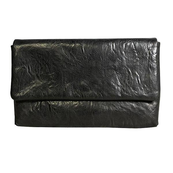 Handmade Leather Mens Clutch Cool Slim Wallet Zipper Clutch Wristlet Wallet for Men