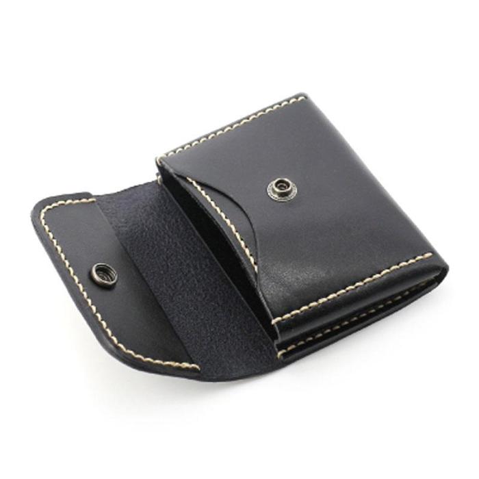 Leather Mens Card Wallets Front Pocket Wallet Small Cool Change Wallet for Men
