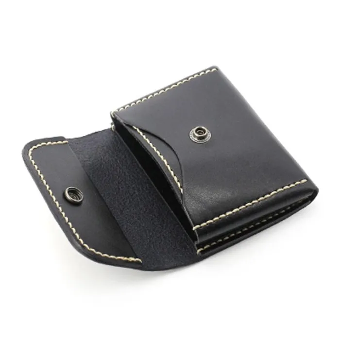 Leather Mens Card Wallets Front Pocket Wallet Small Cool Change Wallet for Men