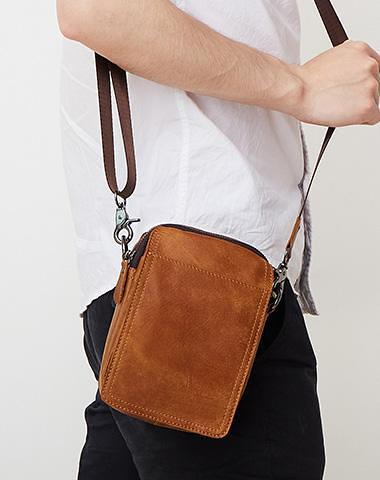 Leather Belt Pouch for Men Waist Bag BELT BAG Shoulder Bag For Men