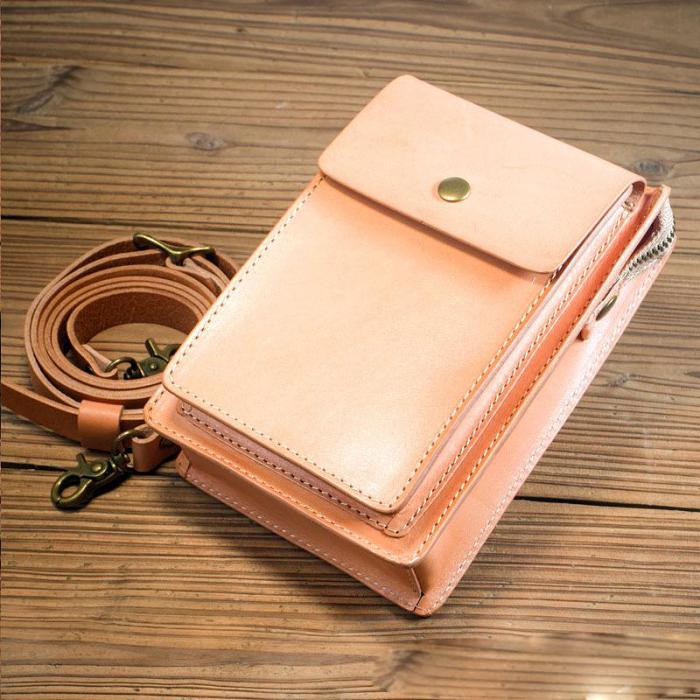 Leather Belt Pouch Mens Small Cases Waist Bag Hip Pack Belt Bag Fanny Pack Bumbag for Men