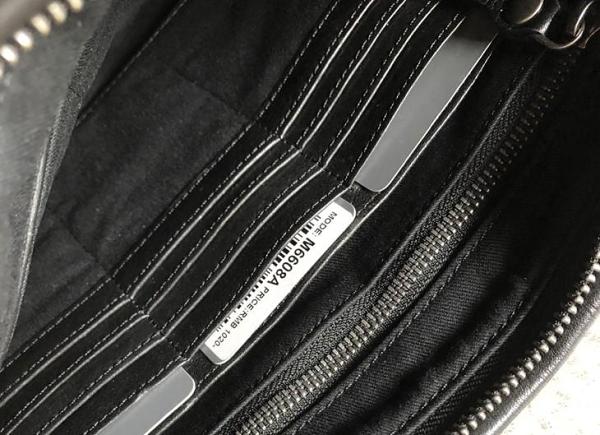 Genuine Leather Mens Clutch Cool Slim Wallet Zipper Clutch Wristlet Wallet for Men