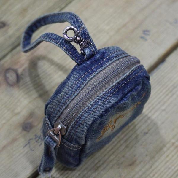 Denim Jean Womens Mens Mobile Bag Wristlet Bags Jean Blue Clutch Purse For Women