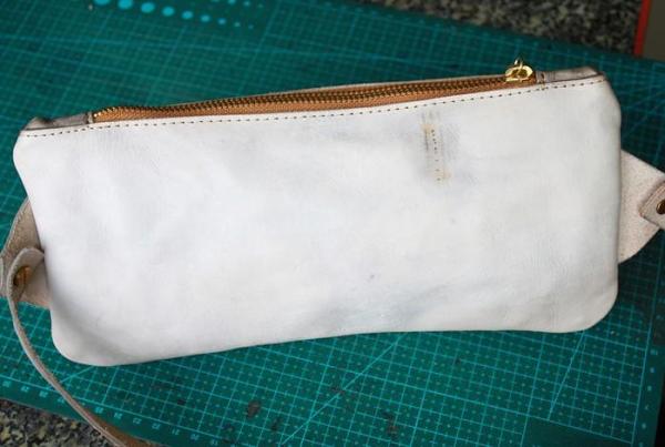 Handmade Leather Fanny Pack Mens Waist Bag Hip Pack Belt Bag Bumbag for Men