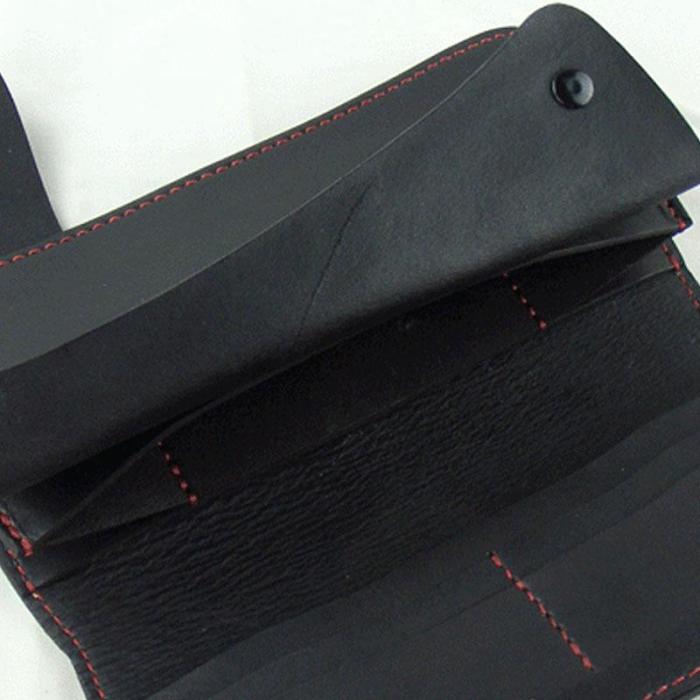 Handmade Leather Biker Wallet Mens Cool Chain Wallet Trucker Wallet with Chain